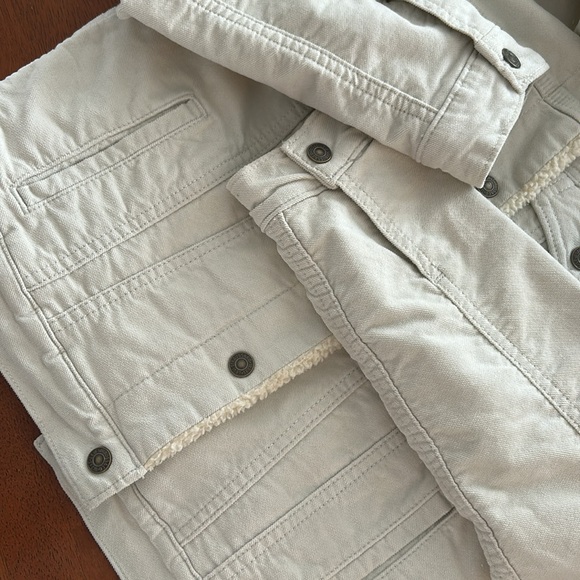 Levis sherpa lined jacket coat shacket medium corduroy trucker - Picture 11 of 11